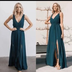 Baltic Born Teal Maxi Dress